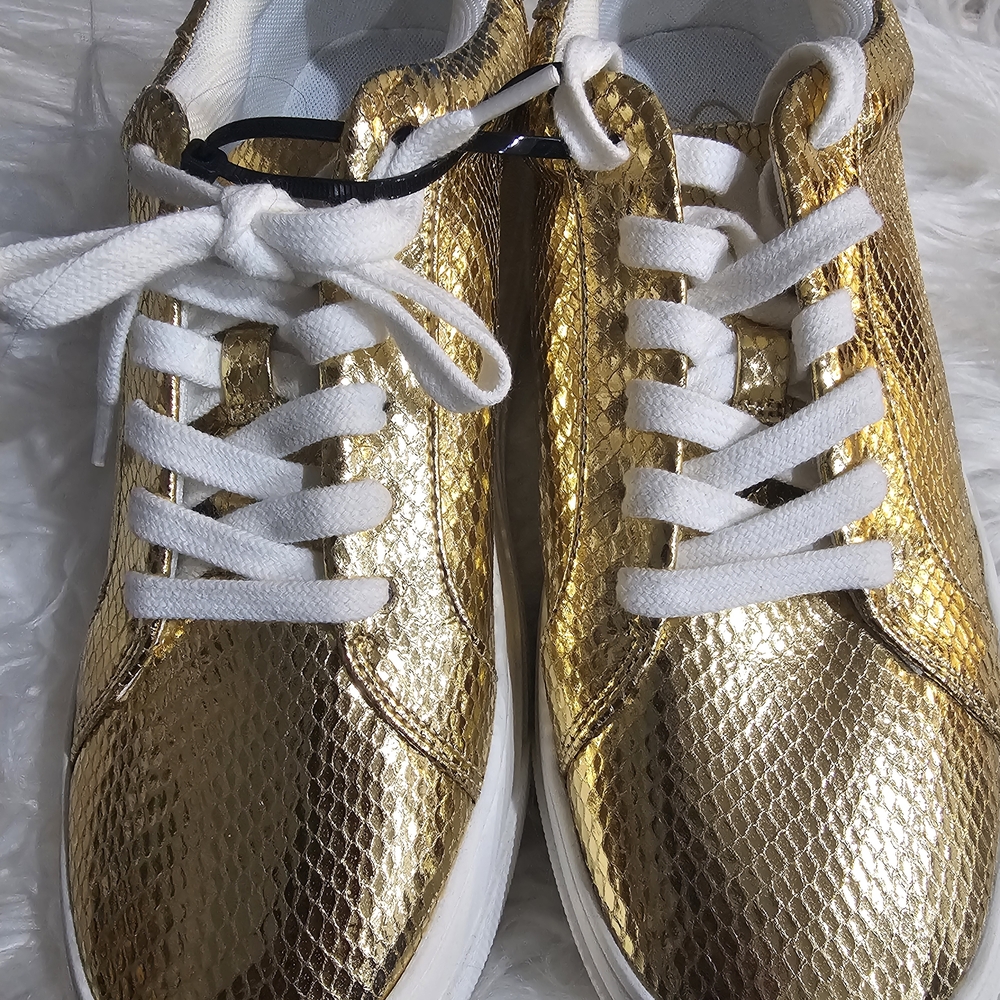 Gold Women's Sneakers